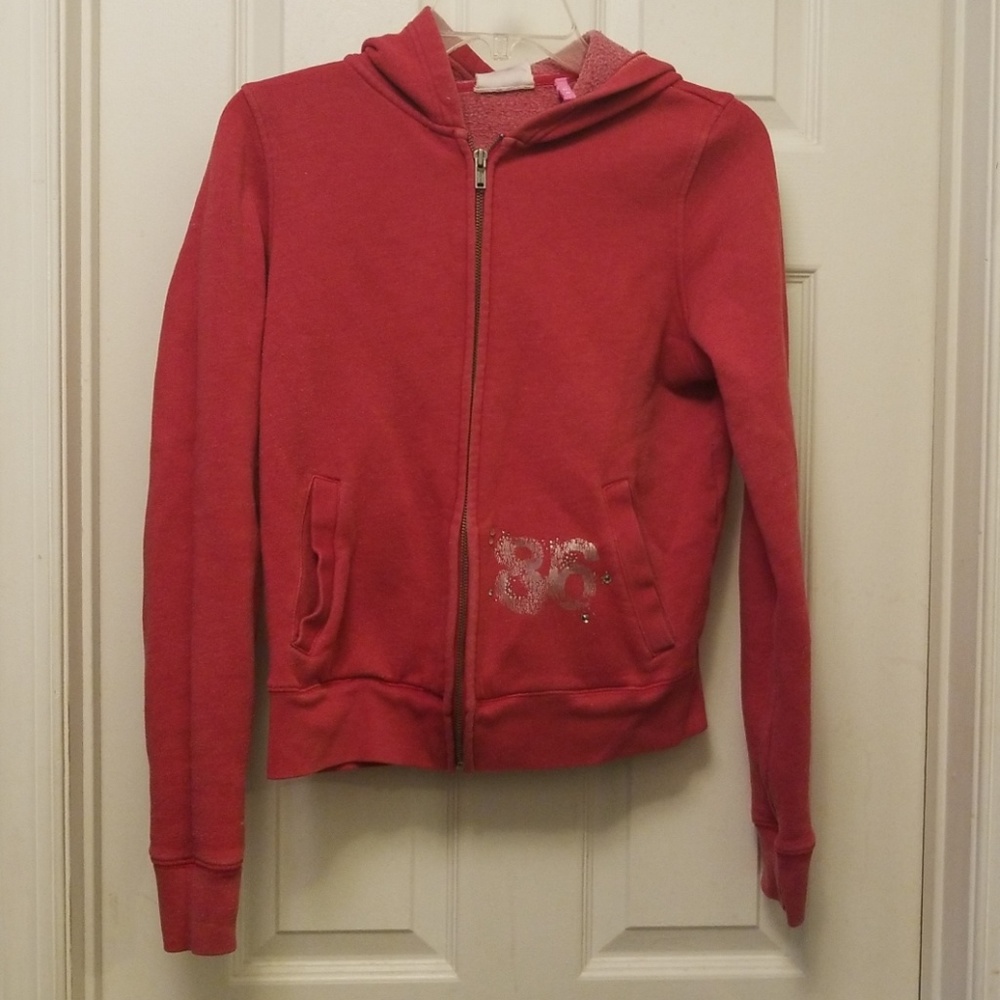 TRUE LOVE PINK Victoria's Secret zip up hoodie